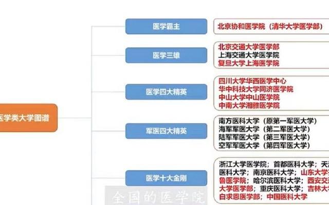 8大医学院校(医学院校大学排名第一)