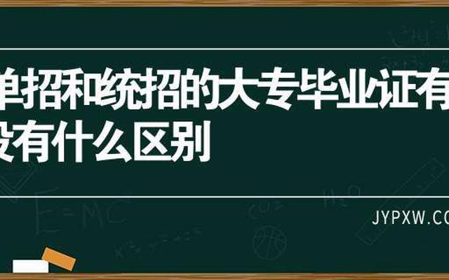 学历能查出统招和单招吗