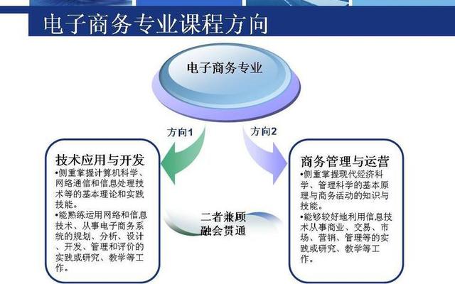 大专电子商务主要学什么