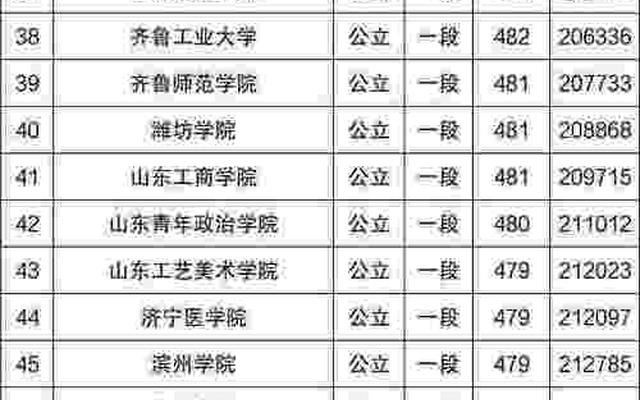 山东二本排名较好的大学(山东最好的4所二本大学)