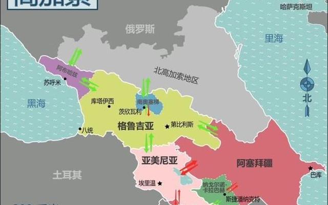 阿塞拜疆是哪个国家地图(阿塞拜疆在地图上位置)