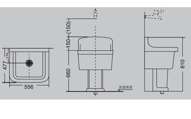 拖把池尺寸规格