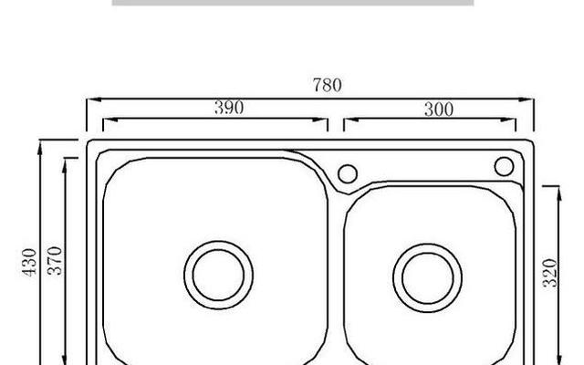 厨房水槽一般多大尺寸