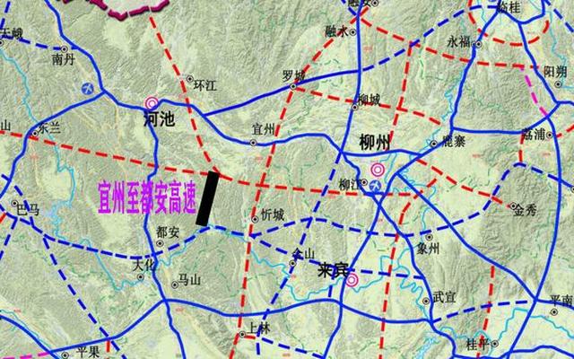 都香高速全程路线图