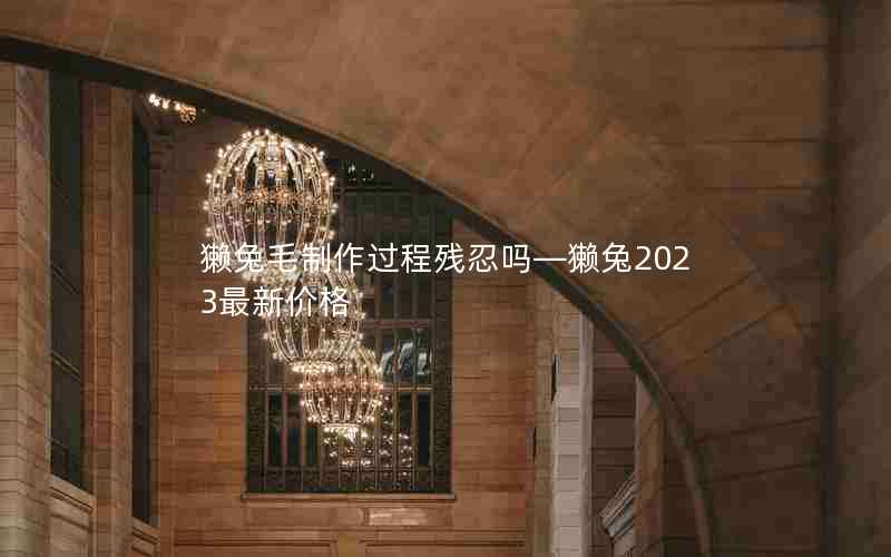 獭兔毛制作过程残忍吗—獭兔2023最新价格