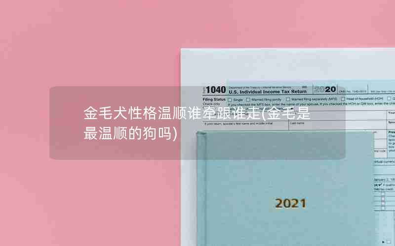 金毛犬性格温顺谁牵跟谁走(金毛是最温顺的狗吗)